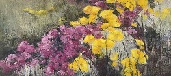 Wild Flowers | 2023 | Oil on Canvas | 36 x 60 cm